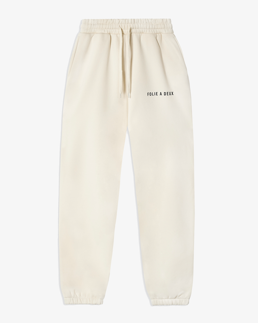 Folie A Deux Cream Sweatpants