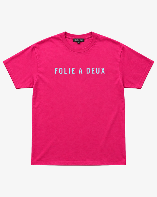 Folie A Deux 'Miami Vice' Tee in Pink